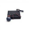 Kit bracelet et porte-clé Noir Pure